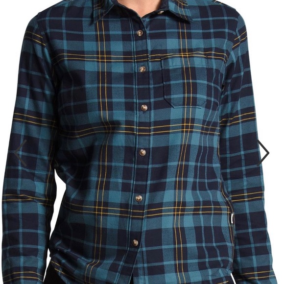 North Face Plaid Shirt - Picture 1 of 4